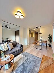 モンテゾーロ西田辺 3階2LDKのリビング/ダイニング