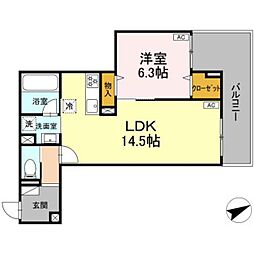 D residence稲城 3階