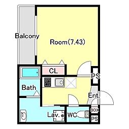 ジーメゾン海老名 3階/303