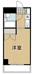 メゾン・ド・プラシード ワンルームの間取図画像