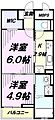 サニーガーデン2階6.6万円