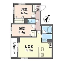 レガーメ新杉田 00202 ｜ 神奈川県横浜市磯子区中原２丁目1（賃貸マンション2LDK・2階・64.74㎡） その2