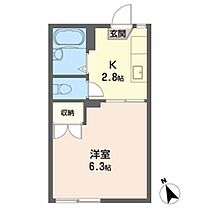 ガーデンハイツ関山 A0203 ｜ 山口県下関市椋野町１丁目27-40（賃貸アパート1K・2階・21.21㎡） その2