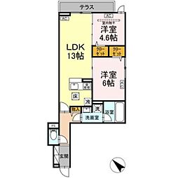 セレスティア新宿 1階