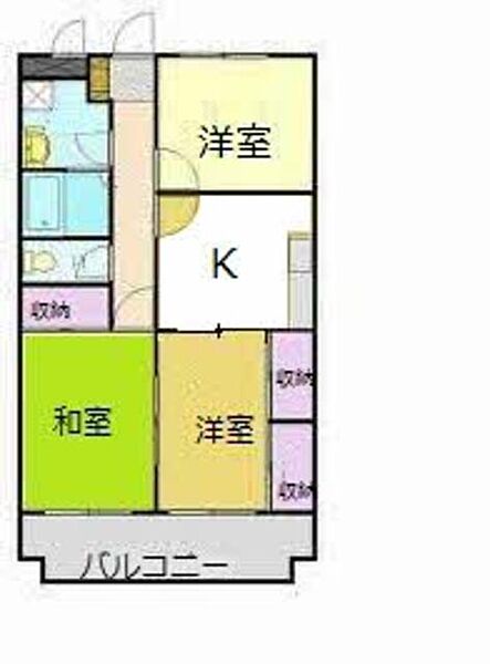 ヴァンヴェール　スドメゾン B103｜兵庫県高砂市中島３丁目(賃貸マンション3K・1階・56.07㎡)の写真 その2