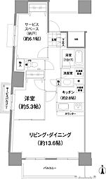 間取図画像 1SLDK