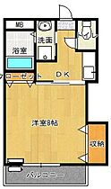 サンハウス羽犬塚 302 ｜ 福岡県筑後市大字山ノ井6（賃貸マンション1K・3階・26.87㎡） その2