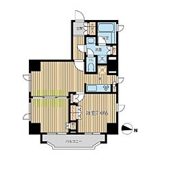 ＣＩＴＹ　ＳＰＩＲＥ　半蔵門 9階2LDKの間取り