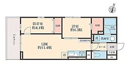 Ｌｉｂｅｒｔｅ井草 2階2LDKの間取り