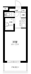 スカイコート荻窪5 1Kの間取図画像