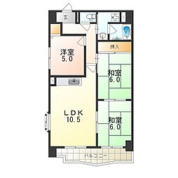 間取図画像 3LDK