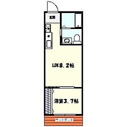 ひなたと春風のラテ 2階