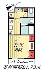 リブリ・船橋III 2階/-