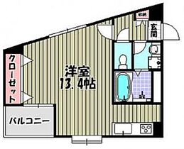 ワイズアーク堺東  ｜ 大阪府堺市堺区五月町（賃貸マンション1R・5階・38.15㎡） その2