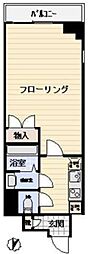 レイリス横浜井土ヶ谷Az 1Kの間取図画像
