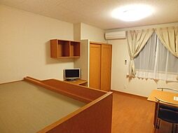 レオパレスグリーングレイス 1階1Kのリビング/ダイニング