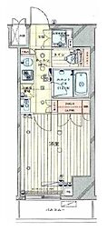 ルーブル板橋区役所前 1Kの間取図画像