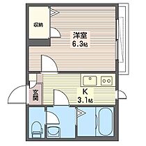 Ｔ－ＢＯＸ 00201 ｜ 東京都練馬区富士見台１丁目26-16（賃貸アパート1K・2階・24.00㎡） その2