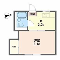 ローズフラット 203 ｜ 宮城県仙台市青葉区堤町３丁目6-11（賃貸アパート1K・2階・21.00㎡） その2