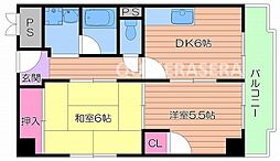 クーランデール天神橋 8階