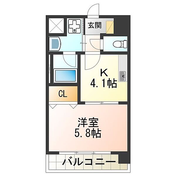 サンシャルマン ｜大阪府大阪市東住吉区南田辺２丁目(賃貸マンション1K・2階・26.87㎡)の写真 その2