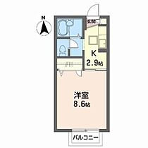 Ｋａｌｍｉａ　Ｐａｌａｃｅ　Ｂ 103 ｜ 宮城県仙台市宮城野区福田町２丁目5-8（賃貸アパート1K・1階・26.20㎡） その2