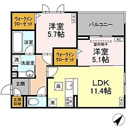プリムラコウチ 2階/201