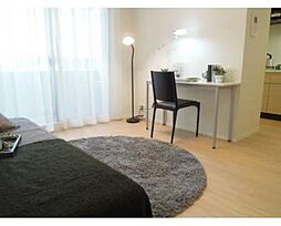 パークアクシス茅場町 9階ワンルームのリビング/ダイニング