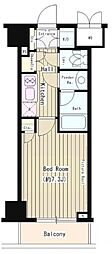 N35イースト 1Kの間取図画像