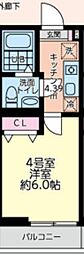 間取図画像 1K