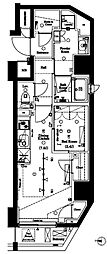 アクサス渋谷初台 1DKの間取図画像
