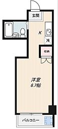 セントエルモ相武台 ワンルームの間取図画像