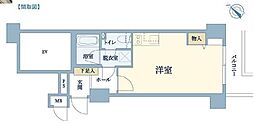 インペリアル戸塚シティ 1Kの間取図画像