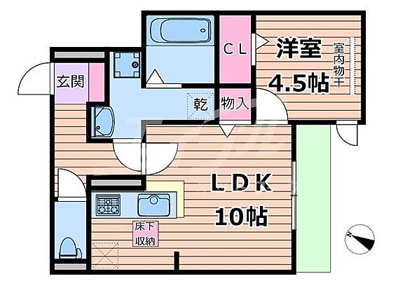Clashist城北公園_間取り_0