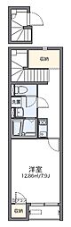 レオネクストWindBell 1Kの間取図画像