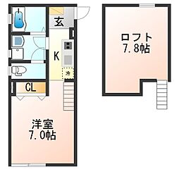 テクノメゾン東田辺 2階
