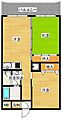 ジュパール喜多崎2階6.4万円