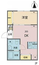 間取図画像 1DK