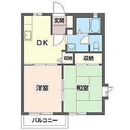 🉐敷金礼金0円！🉐サニーハイツ　Ｂ