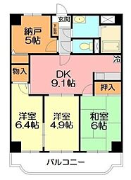 グランドゥール安藤01 4階/402