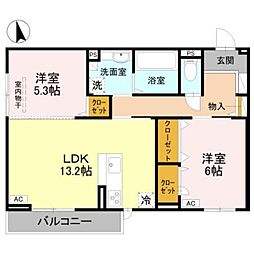 近鉄奈良線 河内花園駅 徒歩15分 3階/-