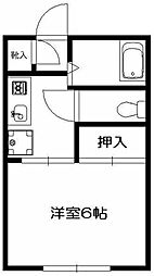 間取図画像 1K