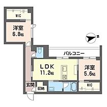 グランソーレ 00303 ｜ 埼玉県戸田市下戸田１丁目5-5（賃貸マンション2LDK・3階・66.70㎡） その2