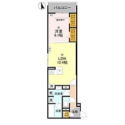 Clashist上住吉 2階/-