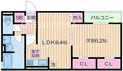 ルピナス 1階/-