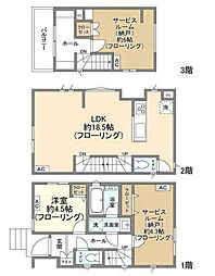 Kolet行徳#06 1階1SLDKの間取り