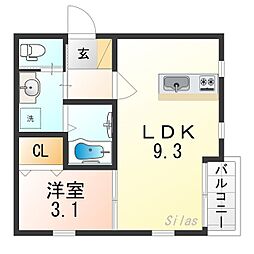 近鉄奈良線 瓢箪山駅 徒歩13分 2階/-
