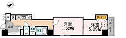 レジデンス大森 2Kの間取図画像