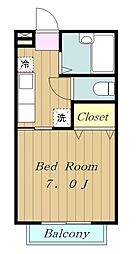 ハイツ銀河 2階/203