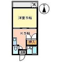 間取図画像 1DK